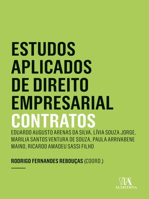 cover image of Estudos Aplicados de Direito Empresarial--Contratos